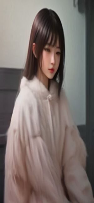 同人作品详情页，展示大图与简介，底部有收藏和评论按钮的界面布局