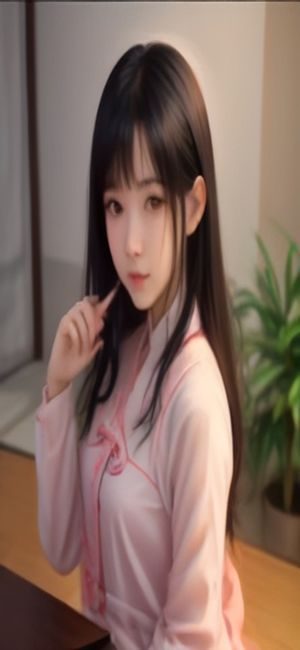 同人作品详情页,展示大图与简介,底部有收藏和评论按钮的界面布局